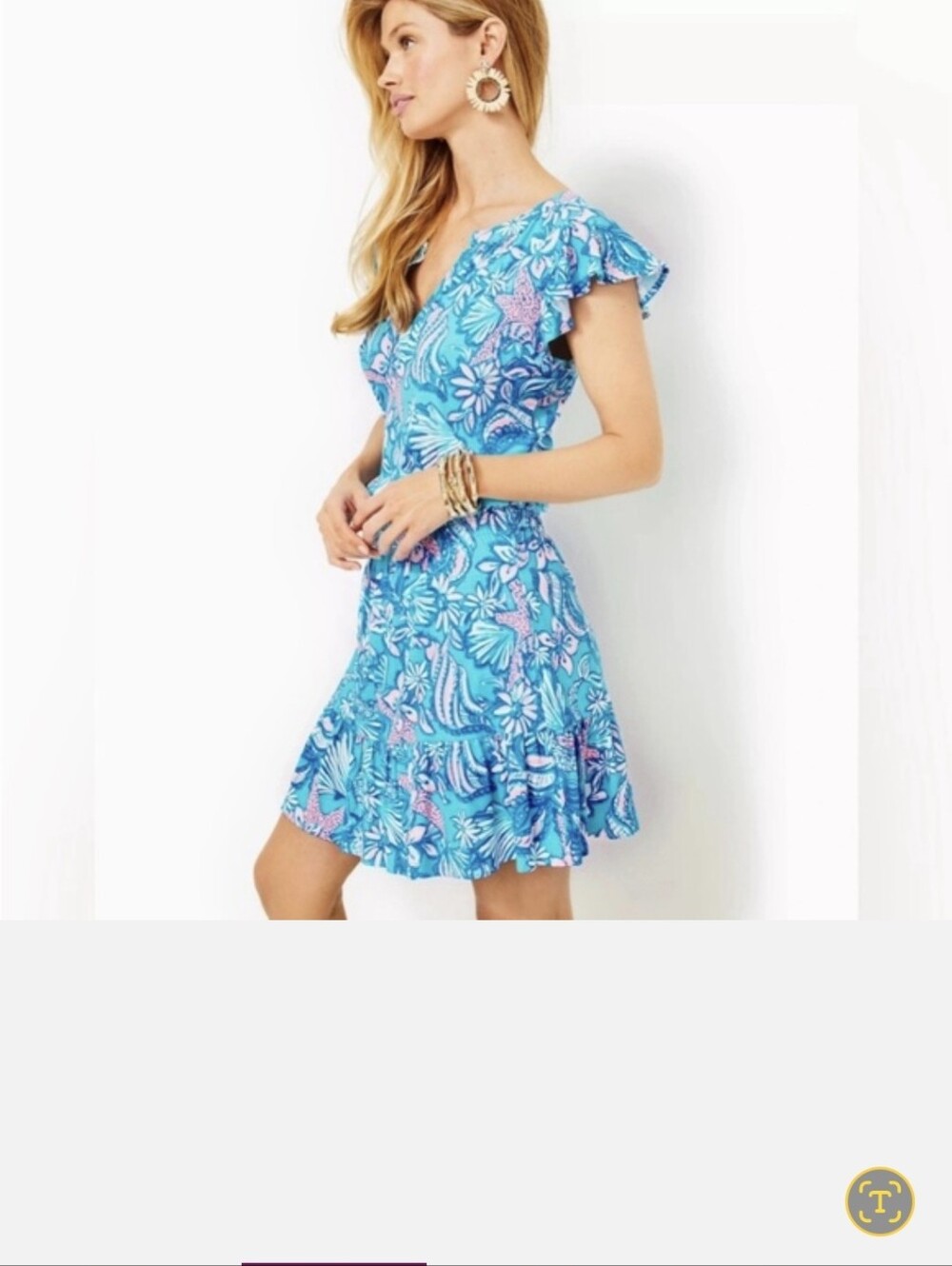 Lilly Pulitzer Rompet - Picture 2 of 5